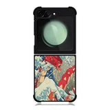 The Great Wave Of Kanto Samsung Galaxy Z Flip 6 5G 2024 Case OV2209