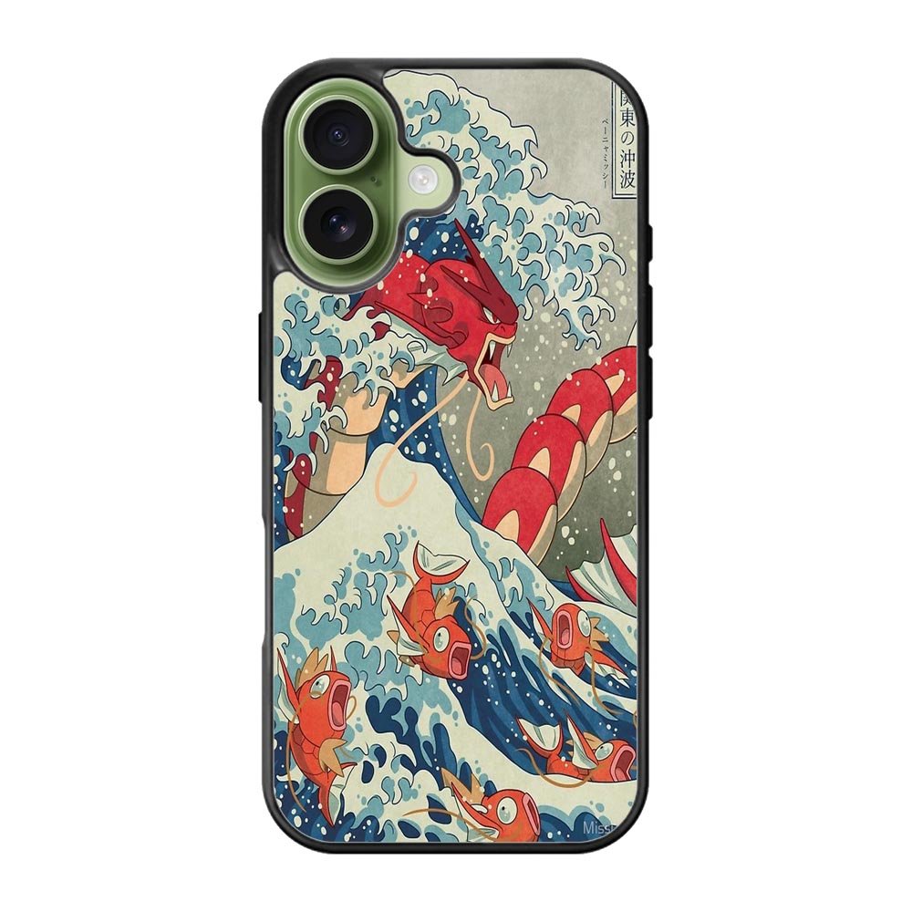 The Great Wave Of Kanto iPhone 17 Case QC2209
