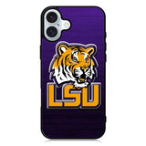 LSU Tigers icon iPhone 16 Plus Case