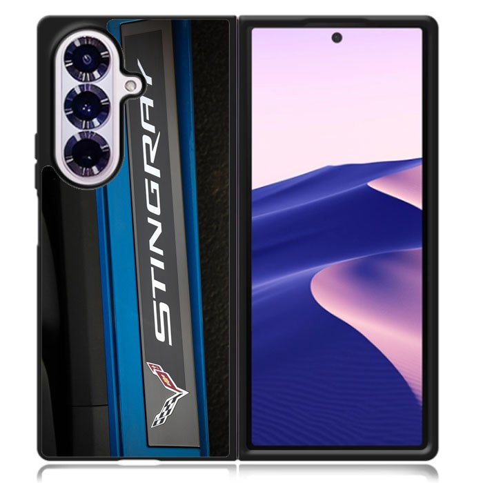 corvette stingray XSamsung Galaxy Z Fold 7 Case OV0744