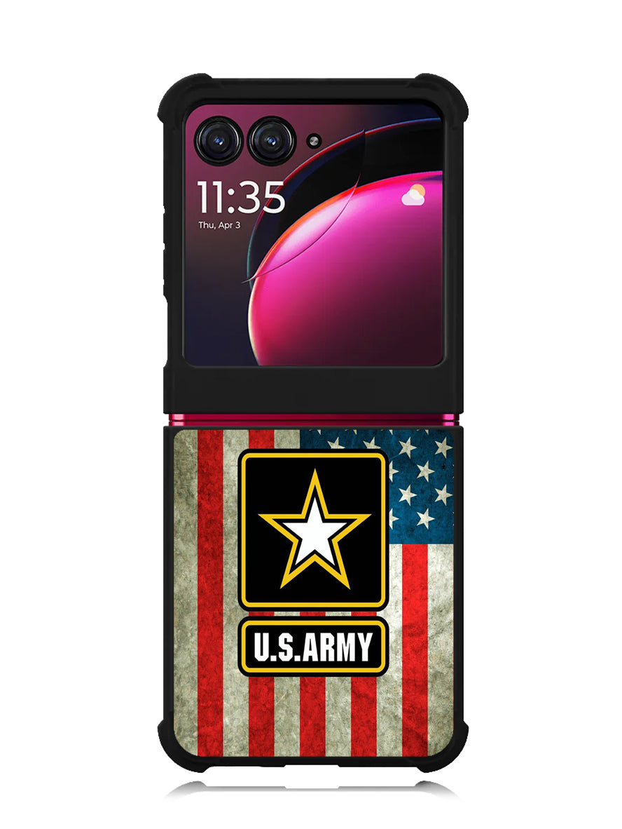 us army flag Motorola Moto Razr Plus 2023 , Moto Razr+ 2023 Case