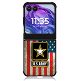 us army flag Motorola Moto Razr Plus 2024 , Moto Razr+ 2024 Case