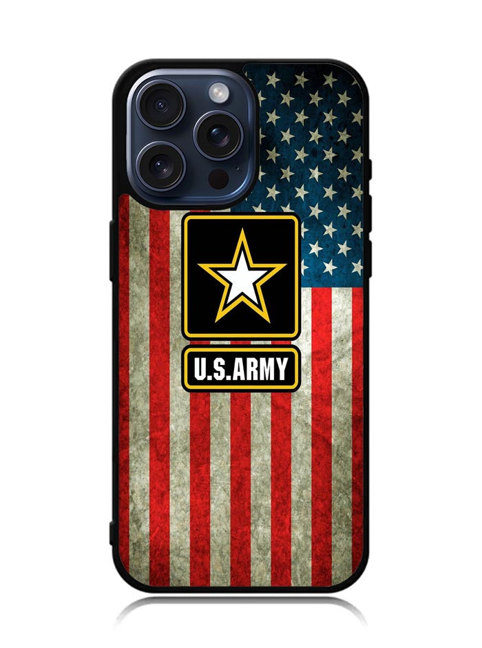 us army flag iPhone 15 Pro Max Case