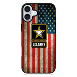 us army flag iPhone 16 Plus Case