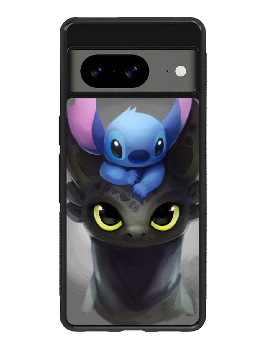 toothless and stitch XGoogle Pixel 8 Case QC0748