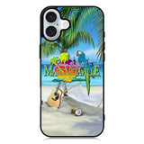 jimmy buffett margaritaville iPhone 16 Plus Case