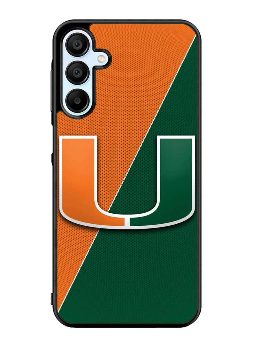 miami hurricanes symbol Samsung Galaxy A25 5G Case