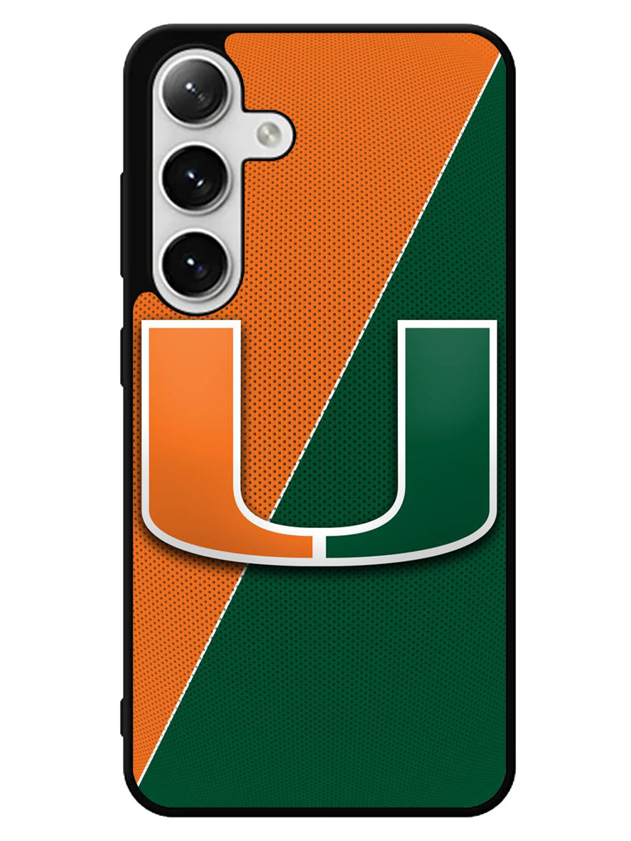 miami hurricanes symbol Samsung Galaxy S25 5G Case