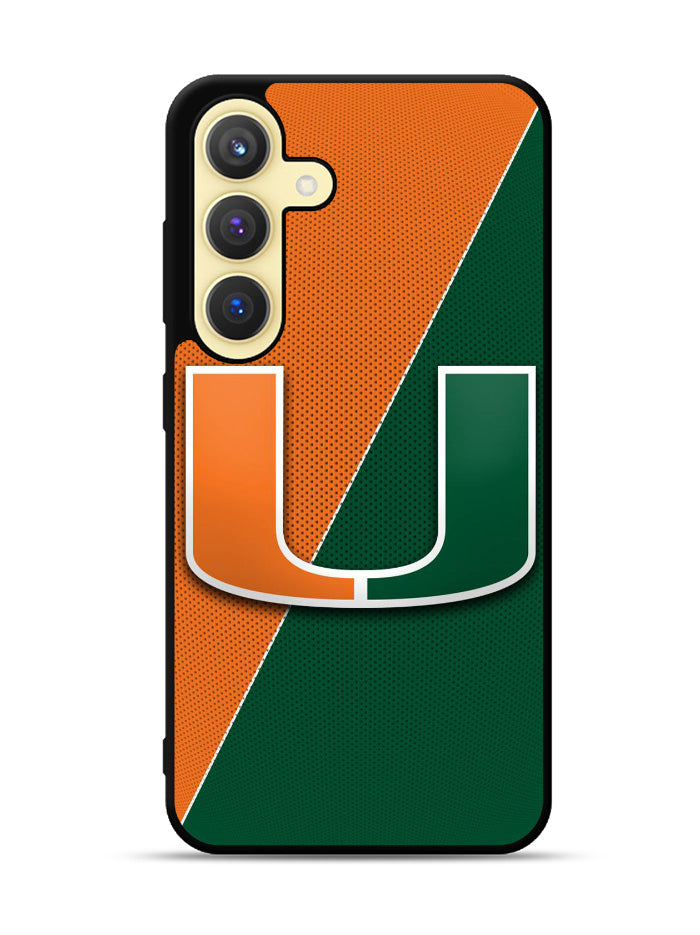 miami hurricanes symbol Samsung Galaxy S24 Plus 5G , Samsung Galaxy S24+ 5G Case