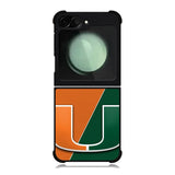miami hurricanes symbol Samsung Galaxy Z Flip 6 Case