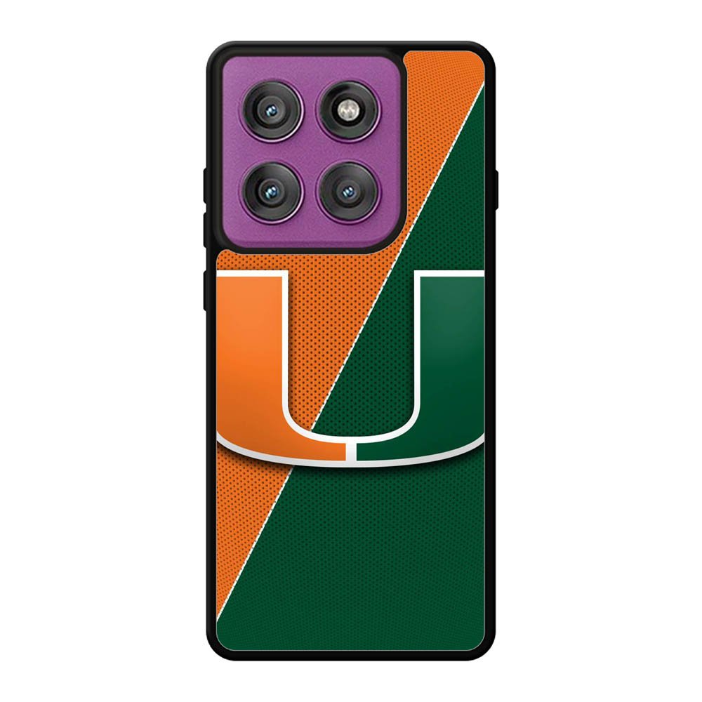 miami hurricanes symbol Motorola Moto Edge 60 Pro Case