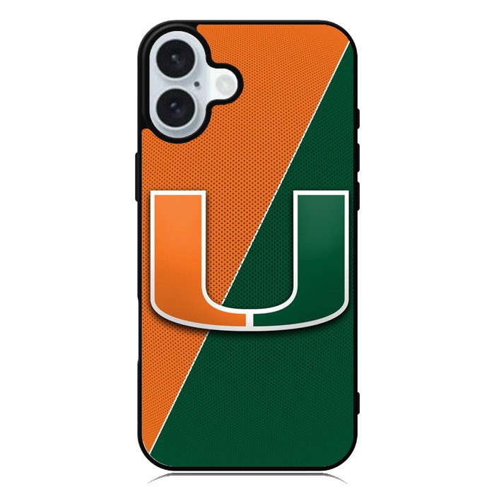 miami hurricanes symbol iPhone 16 Plus Case