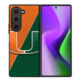miami hurricanes symbol Samsung Galaxy Z Fold 6 Case