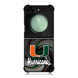 miami hurricanes Samsung Galaxy Z Flip 6 Case