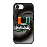 miami hurricanes iPhone 17e Case