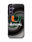 miami hurricanes Samsung Galaxy S23 FE 5G Case