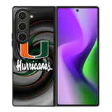 miami hurricanes Samsung Galaxy Z Fold 6 Case