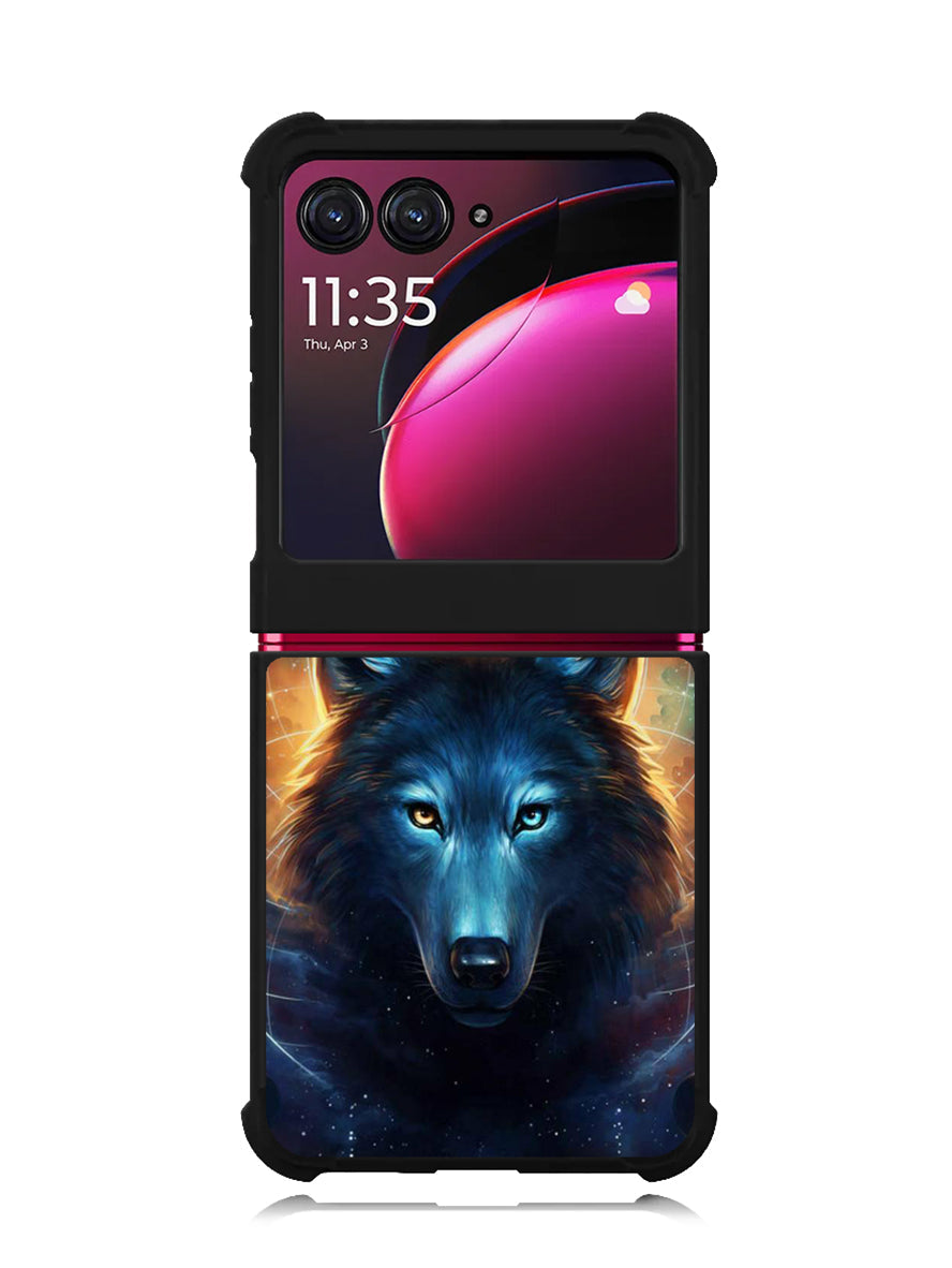Moon Wolf Motorola Moto Razr Plus 2023 , Moto Razr+ 2023 Case OV8083