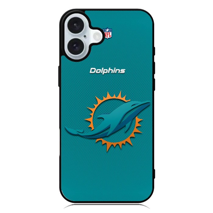 miami dolphins nfl Logo iPhone 16 Case