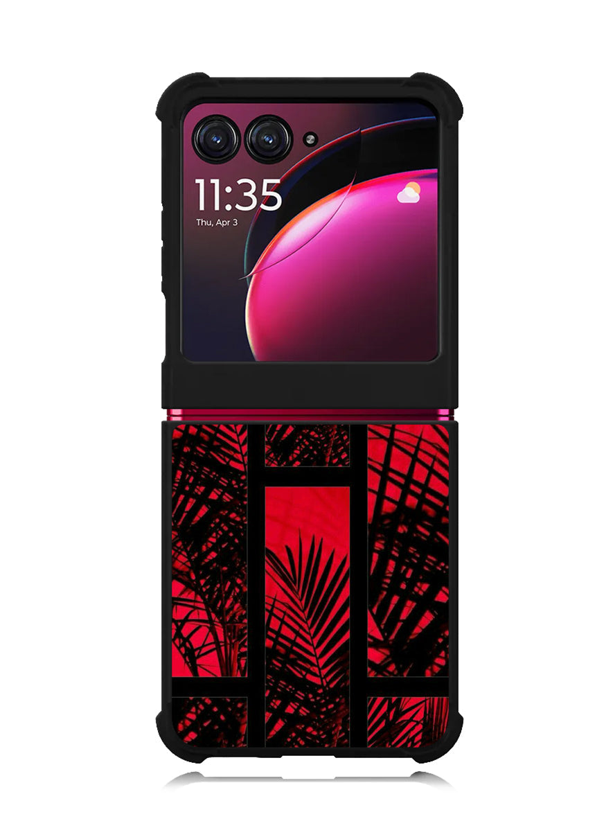 Red Plant Aesthetic Motorola Moto Razr Plus 2023 , Moto Razr+ 2023 Case OV7925