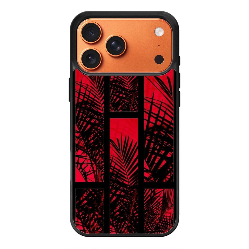 Red Plant Aesthetic iPhone 17 Pro Max Case QC7925