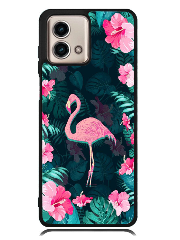 Flamingo And Flowers Motorola Moto G Stylus 5G 2023 Case