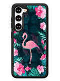 Flamingo And Flowers Samsung Galaxy S23 5G Case