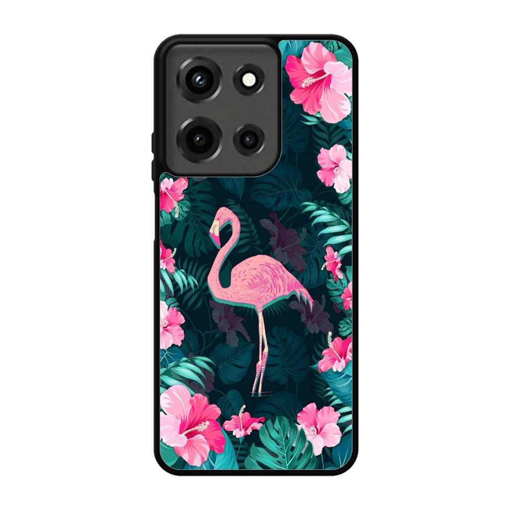Flamingo And Flowers Motorola Moto G 5G 2025 Case OV1245