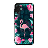 Flamingo And Flowers Samsung Galaxy A07 Case