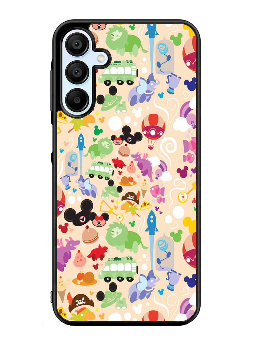 Cute Disney Background Samsung Galaxy A25 5G Case