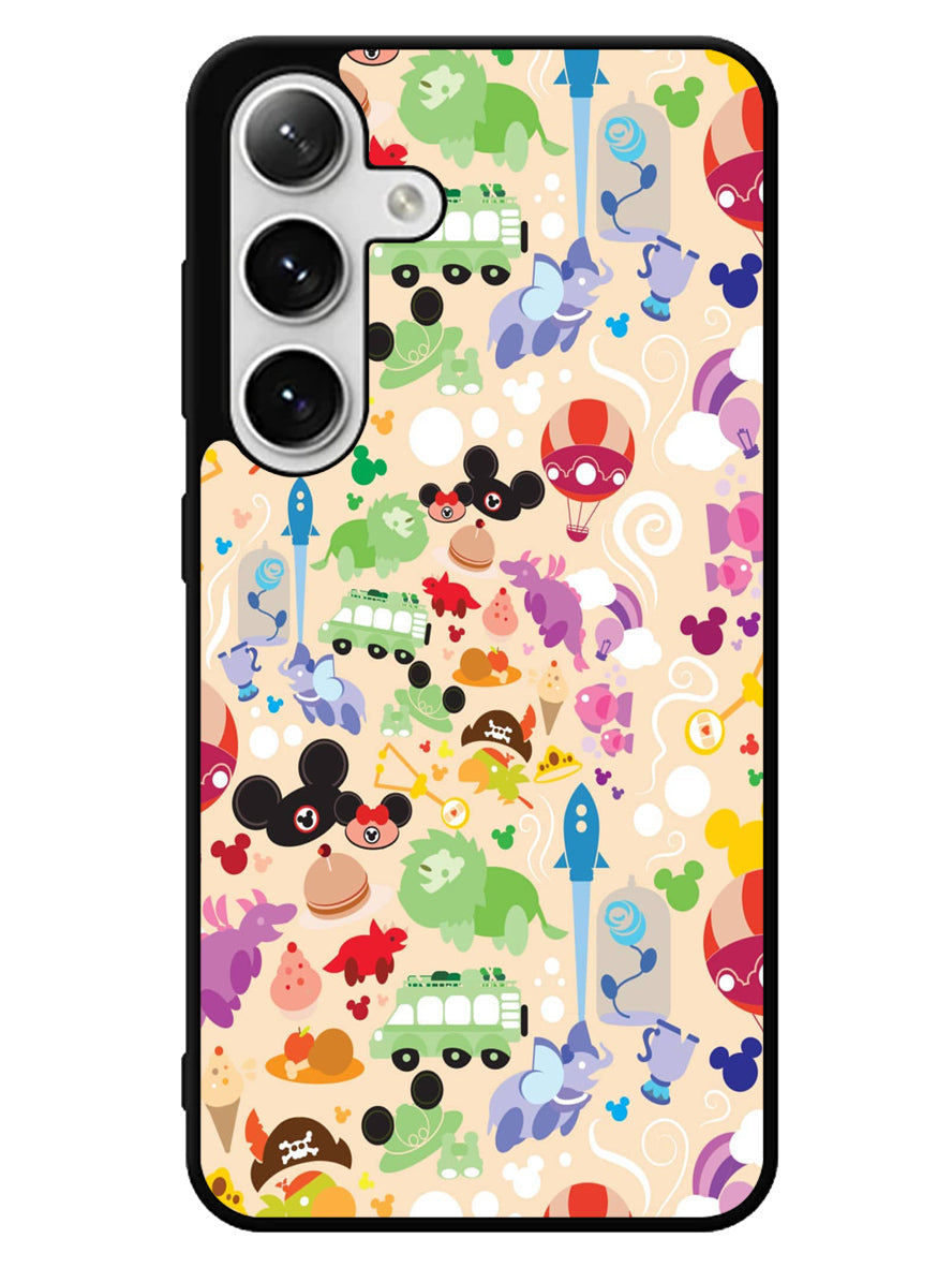 Cute Disney Background Samsung Galaxy S25 5G Case