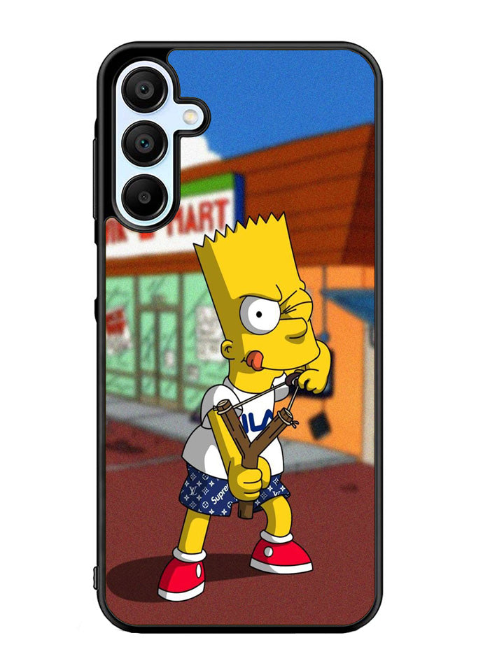 Bart Simpson Weapon Samsung Galaxy A35 5G Case OV8554