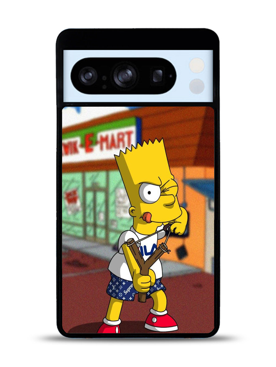 Bart Simpson Weapon Google Pixel 8 Pro Case QC8554