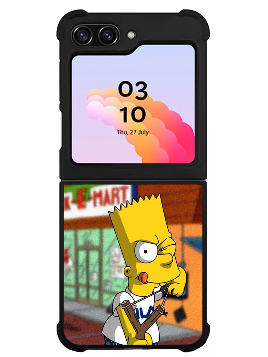 Bart Simpson Weapon Samsung Galaxy Z Flip 5 5G 2023 Case OV8554