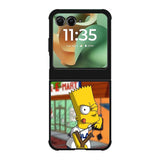 Bart Simpson Weapon Motorola Moto RAZR 2025 Case OV8554