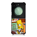 Bart Simpson Weapon Samsung Galaxy Z Flip 6 5G 2024 Case OV8554