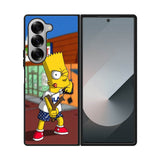 Bart Simpson Weapon Samsung Galaxy Z Fold 7 5G Case OV8554
