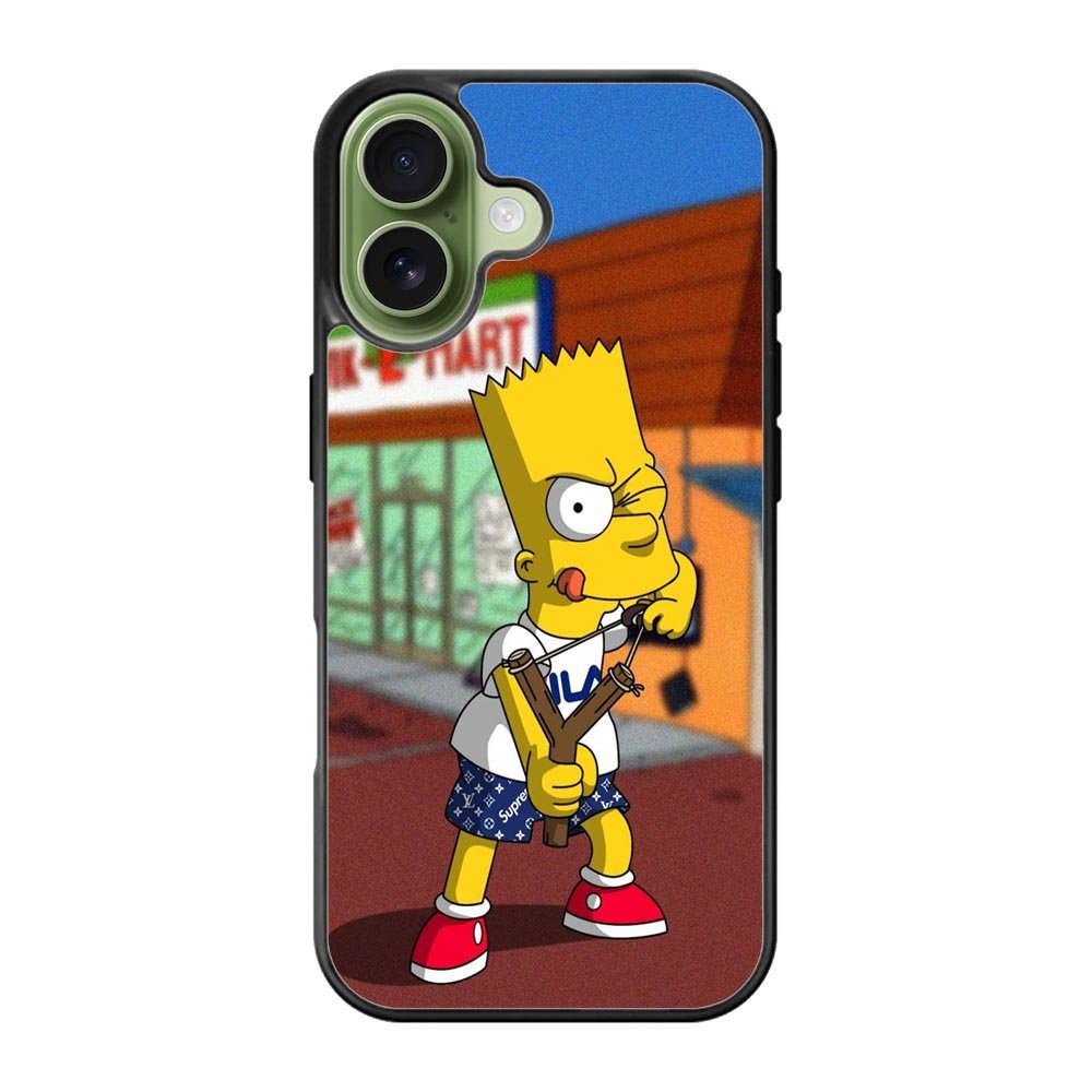 Bart Simpson Weapon iPhone 17 Case OV8554