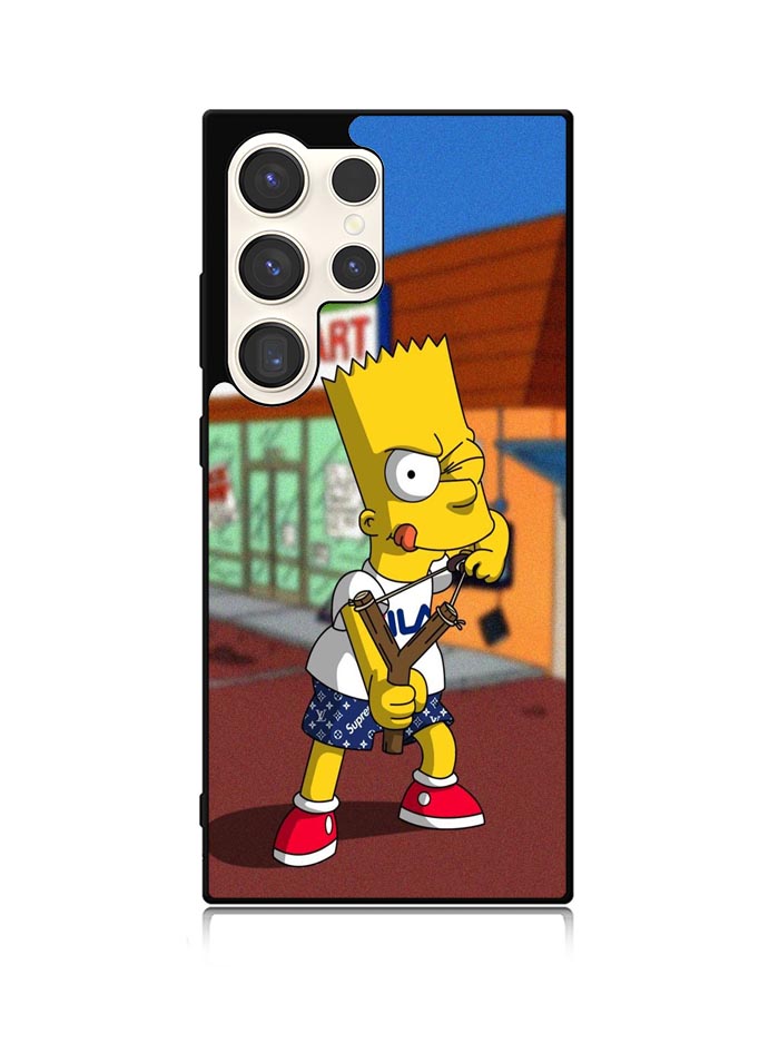 Bart Simpson Weapon Samsung Galaxy S25 Ultra 5G Case QC8554