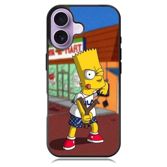 Bart Simpson Weapon iPhone 17 Case OV8554