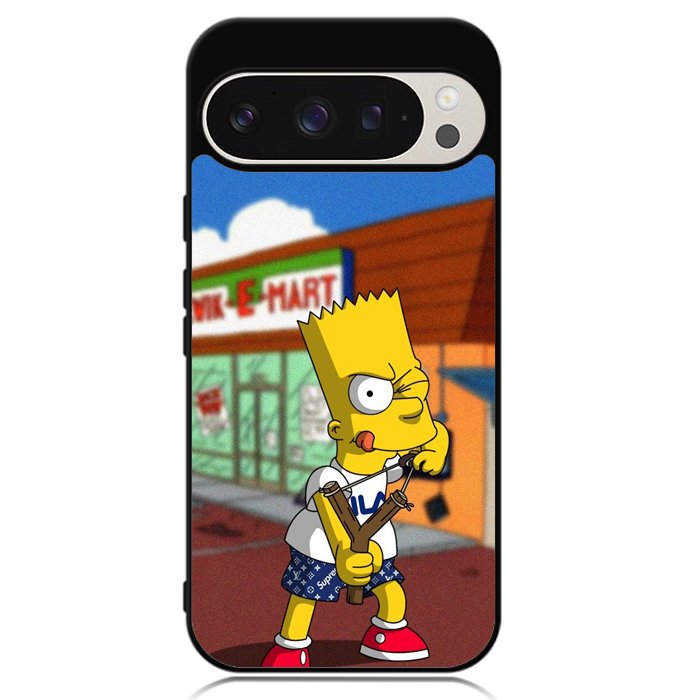 Bart Simpson Weapon Google Pixel 9 Pro XL Case OV8554