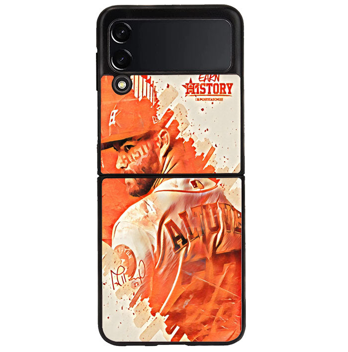 houston astros 4th Samsung Galaxy Z Flip 4 5G 2022 Case