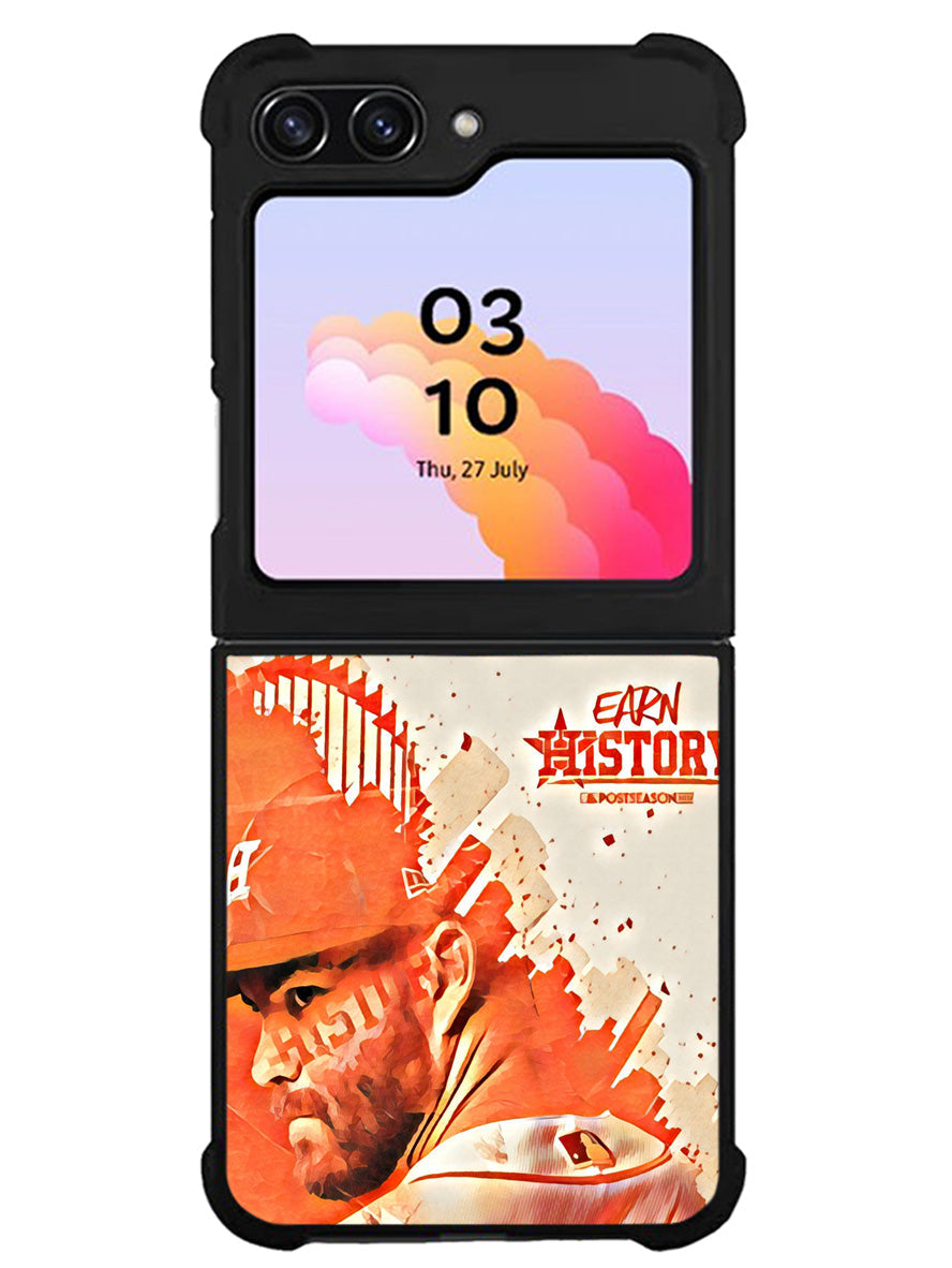 houston astros 4th Samsung Galaxy Z Flip 5 5G 2023 Case