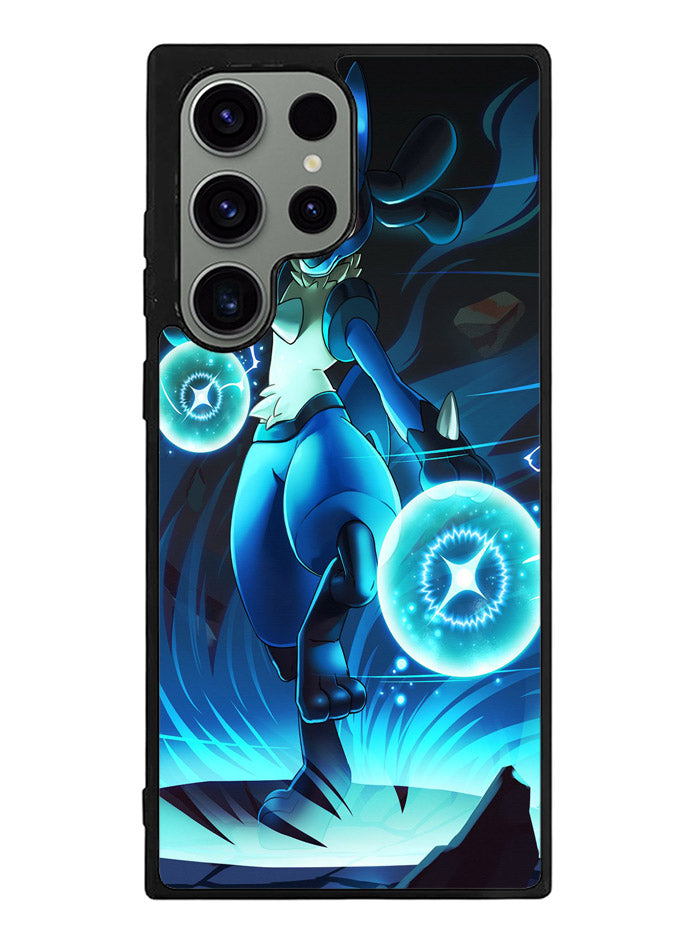 Pokemon Luxury Lucario Samsung Galaxy S23 Ultra 5G Case