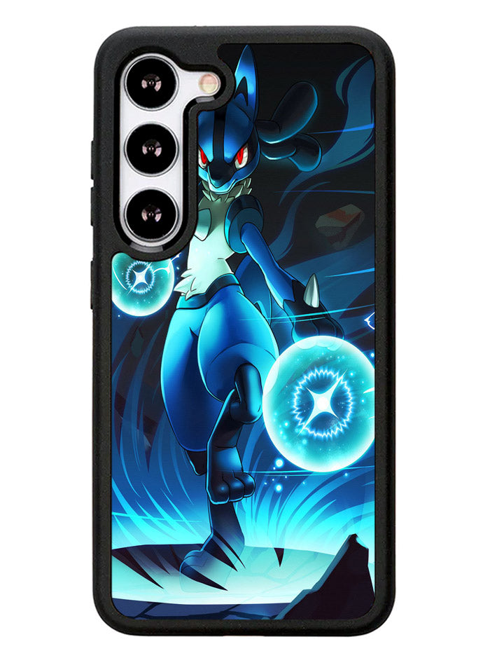 Pokemon Luxury Lucario Samsung Galaxy S23 5G Case