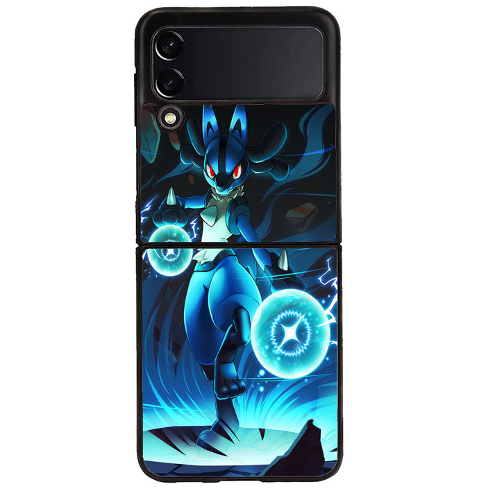 Pokemon Luxury Lucario Samsung Galaxy Z Flip 4 5G 2022 Case