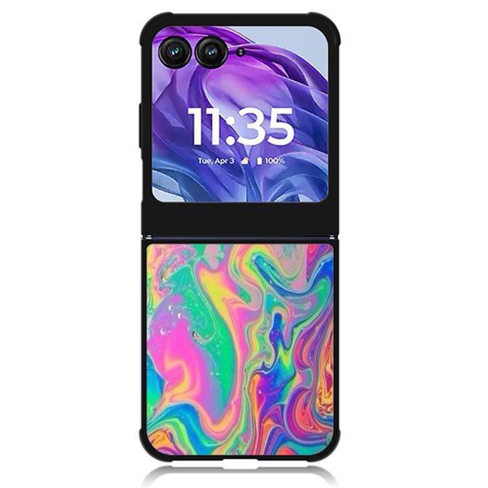 Psychedelic Trippy Motorola Moto Razr Plus 2024 , Moto Razr+ 2024 Case