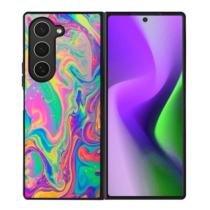 Psychedelic Trippy Samsung Galaxy Z Fold 6 Case