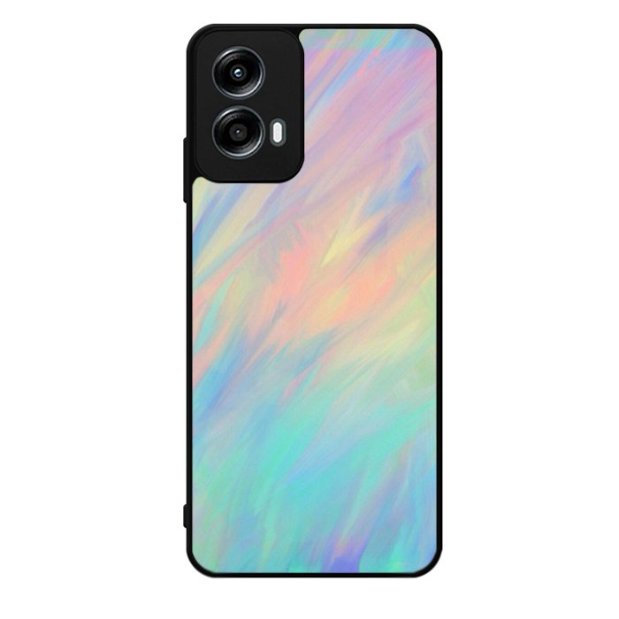 Rainbow Aesthetic Motorola Moto G Play 2024 Case OV7933