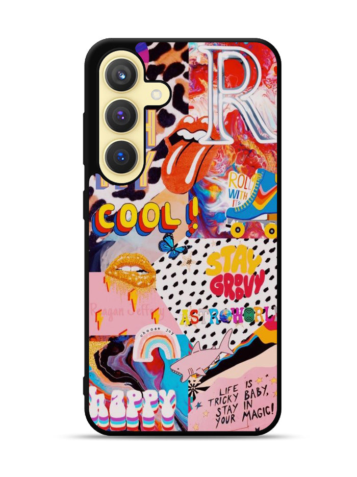 Trippy Vsco Aesthetic Samsung Galaxy S25 Plus 5G , Samsung Galaxy S25+ 5G Case OV7767